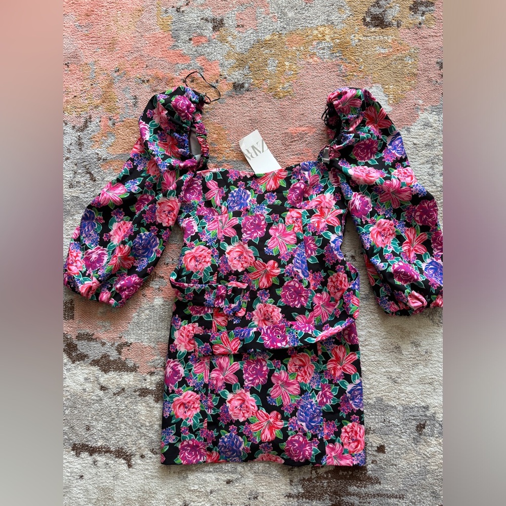 Zara floral print dress - Picture 5 of 5